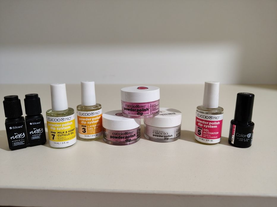 Manicure tytanowy produkty