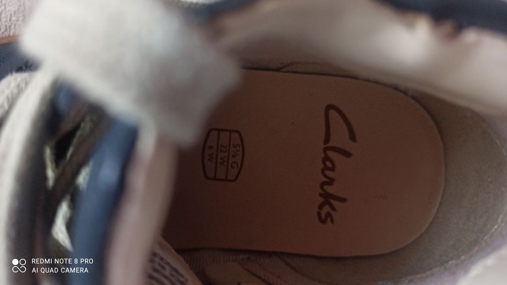 Хайтопи Clarks 22 р кожані