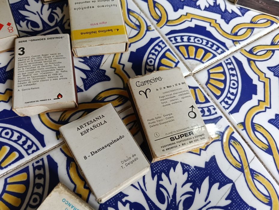 Caixas de fósforos antigas