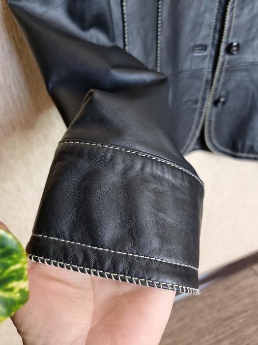 Шикарний жакет, піджак від frank walder з натуральної шкіри