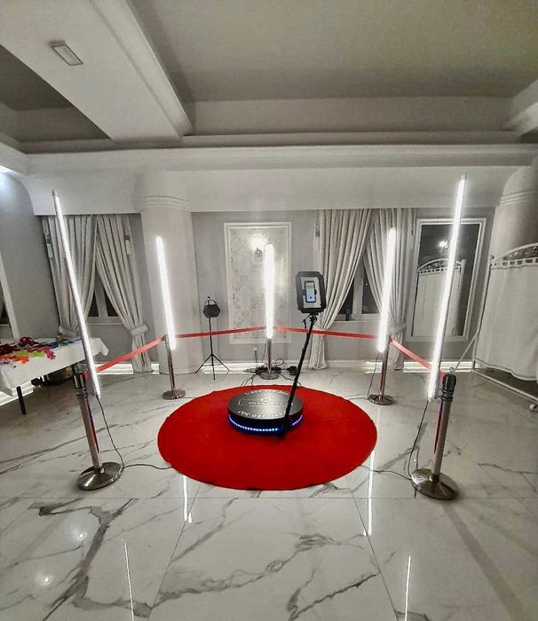 Fotobudka 360. Obsługa eventy, jubileusze, wesela, studniówki.