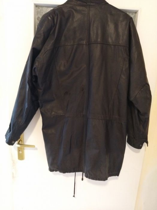 Męska kurtka skóra naturalna z podpinką