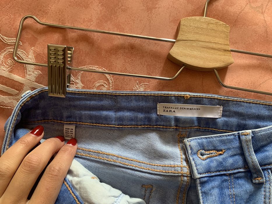 Calças ganga Zara