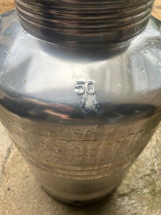 Cuba_Bidão / Depósito em Inox (Aço Inoxidável) – 50 l
