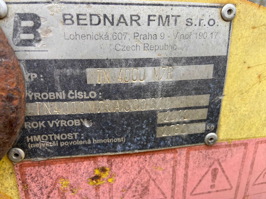 Глибокорозпушувач Bednar FMT-Terralald TN 4000 M7R