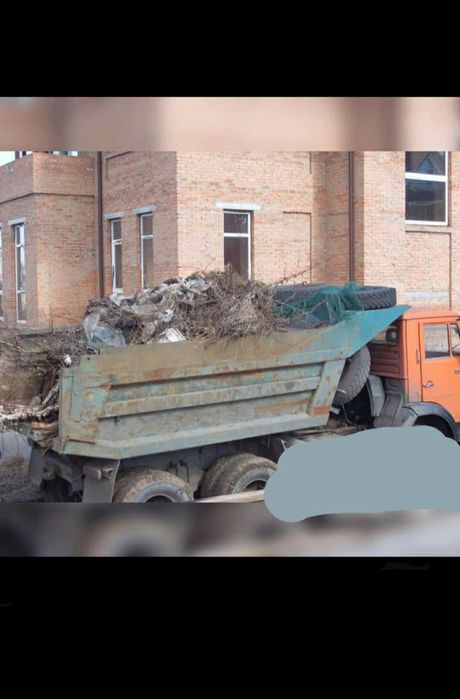 ДЕШЕВО Вивіз сміття  хламу буд відходи землі послуги самоскида камаз
