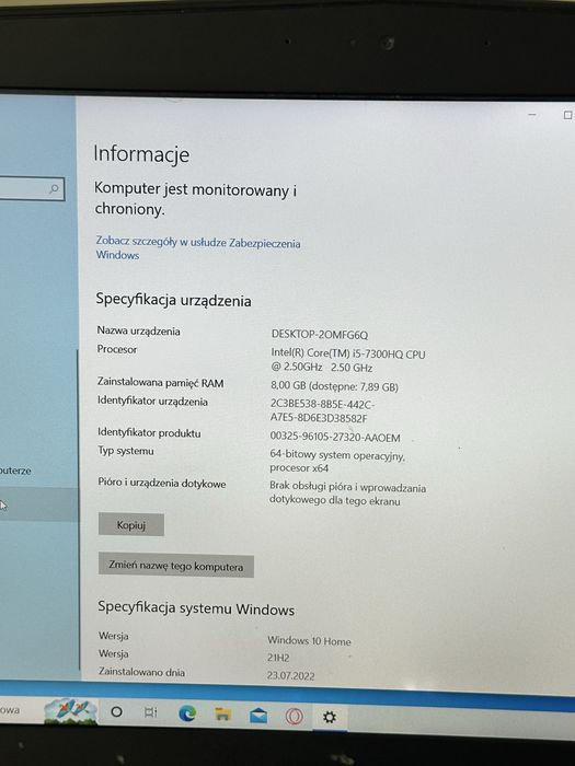 Lenovo Y520 Uszkodzony!