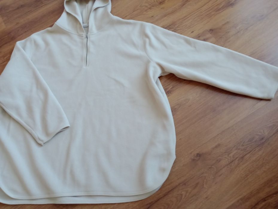 Bluza polar XXL z kapturem
