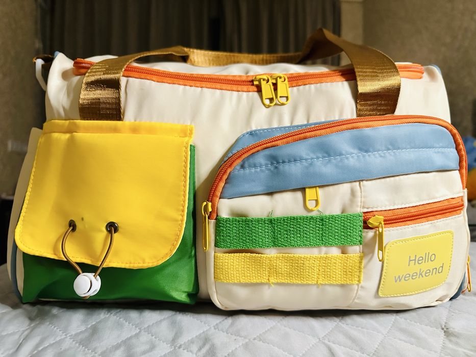 Сумка для подорожей / спорту “Hello weekend”