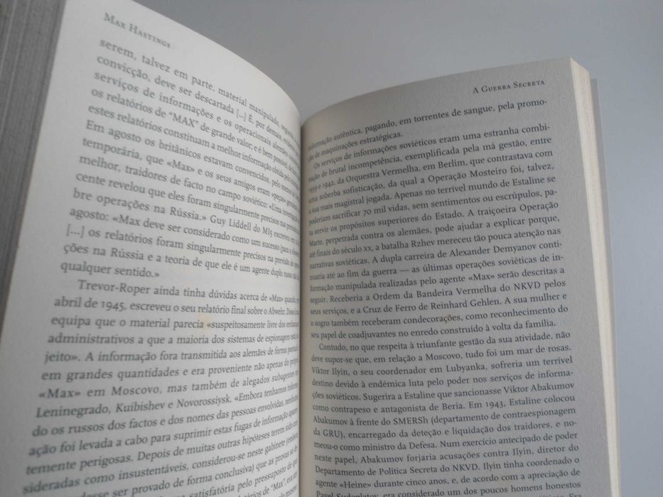A Guerra Secreta (1939/1945) por Max Hastings
