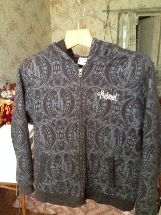 Кофта с капюшоном,тёплая (Индия)