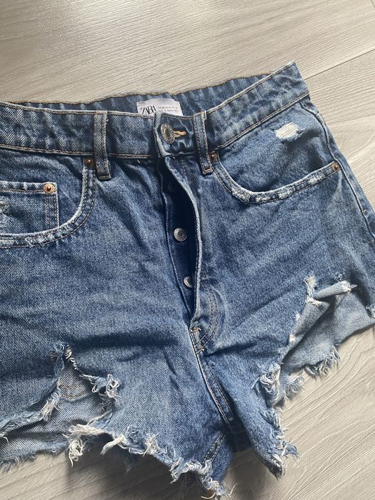 Szorty zara jeansowe