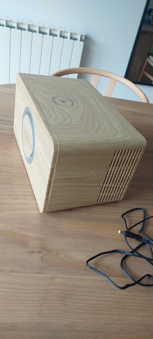 CREATE Air Pure Compact - Purificador de ar com coluna bluetooth e carregador wireless