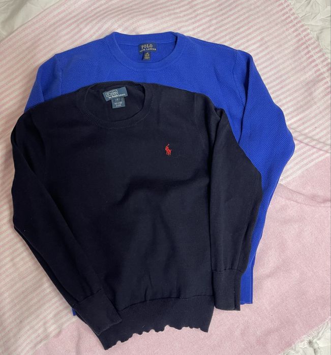 Детский новый пуловер реглан лонгслив гольф кофта Polo Ralph Lauren