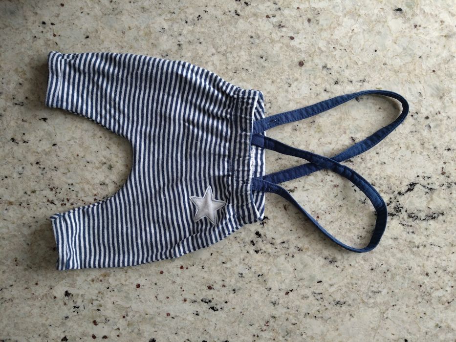 Spodenki z szelkami szelki paseczki Ergree 62