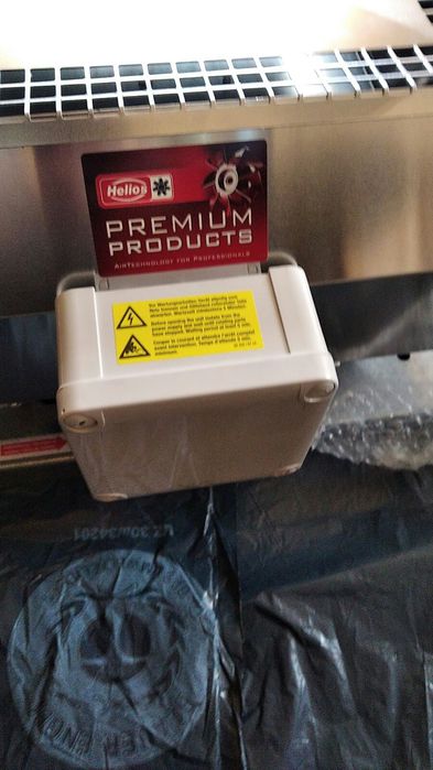 Helios VDW 200/2 Настенный и потолочный вентилятор 230 В  1000 м³ / ч