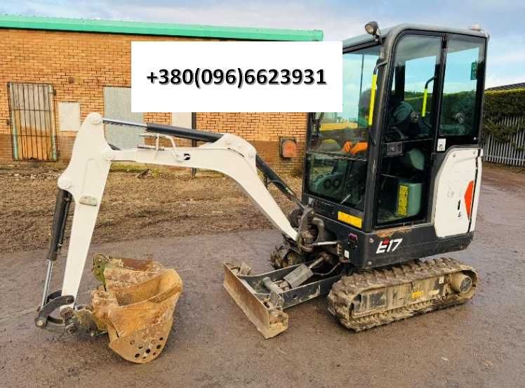 Міні екскаватор BOBCAT E17 *759 ГОДИН*РІК 2022*