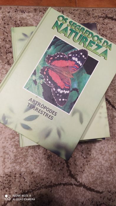Colecção de 8 livros " Os Segredos da Natureza"
