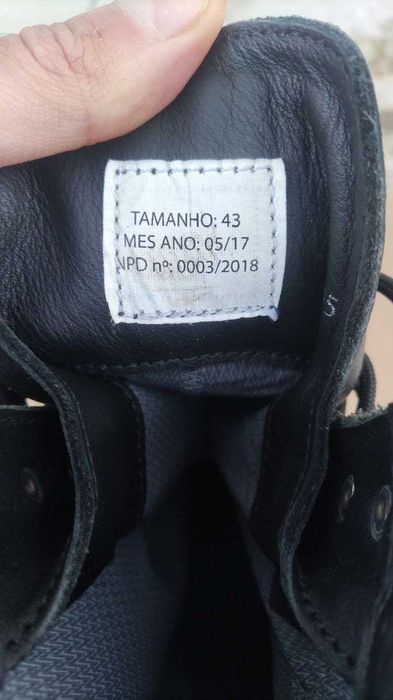 Botas Militares Iturri Clima Frio - Tamanho 43