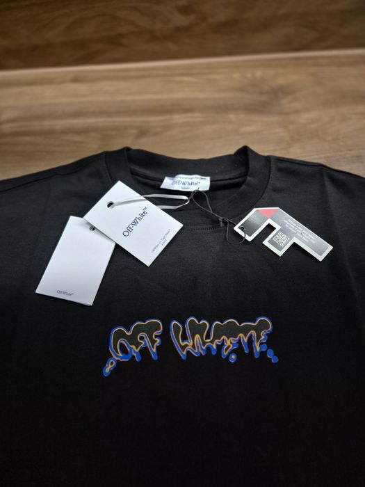 T-shirt Off White roz L premium.
