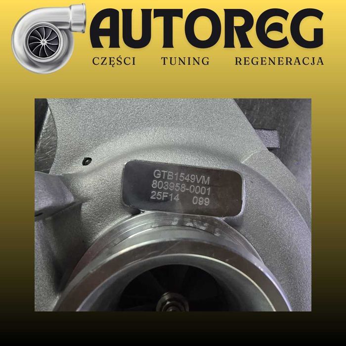 Nowa Turbina Turbosprężarka Alfa Romeo Fiat 2.0 JTDM M-JET 125kW 170KM