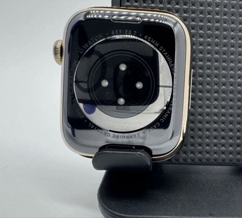 Apple Watch Series 7 - 45mm - GOLD STAINLESS Сапфір  Золоті Стальні