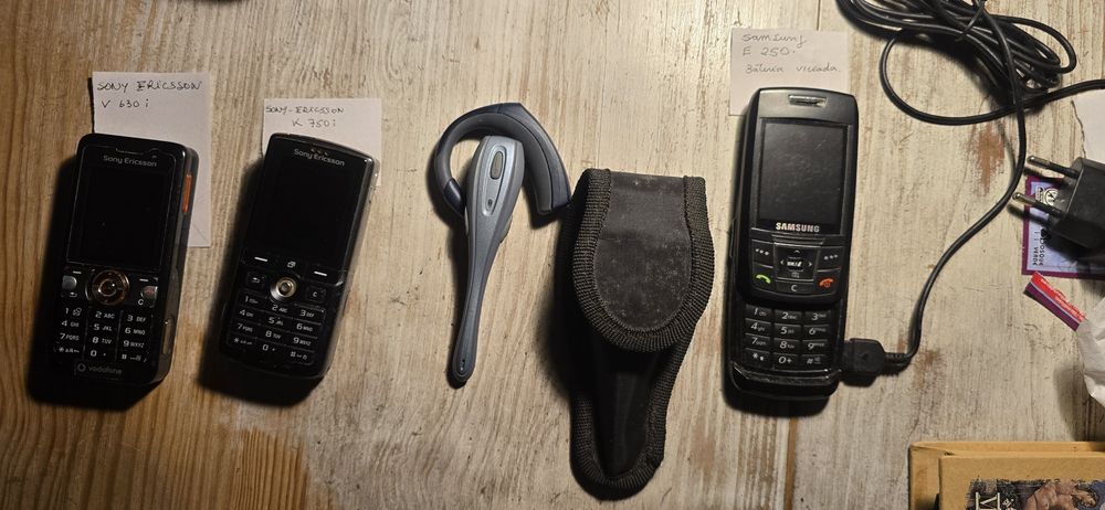 Nokia telemoveis e Sony Ericsson