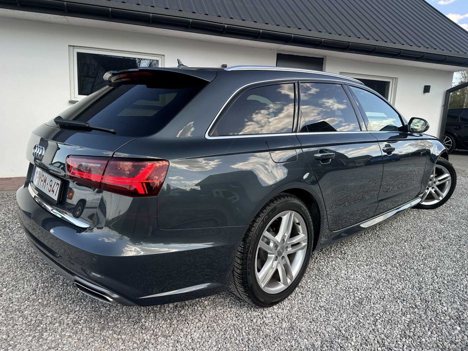 AUDI A6 C7 LIFT 2.0 TDI FULL S-LINE Panorama Skóra LED Kamera PDC 18"
