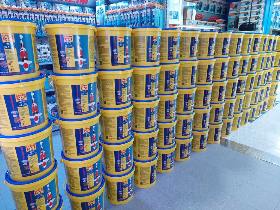 Sera Koi Spirulina Professional 7kg para lago