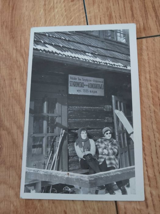 stare zdjęcie  schronisko na hali kondratowej tatry zakopane prl