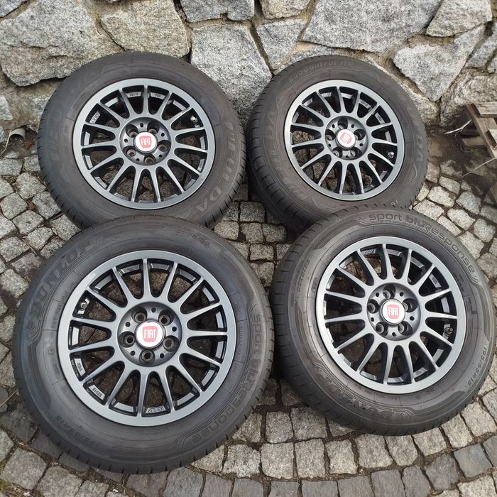Koła lato 5x98 Fiat Tipo Doblo 500L felgi aluminiowe ATS