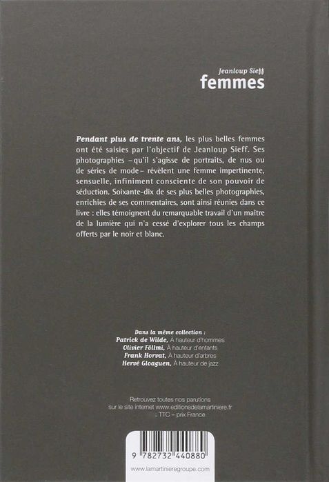 Книга - фотоальбом Jeanloup Sieff. Femmes.