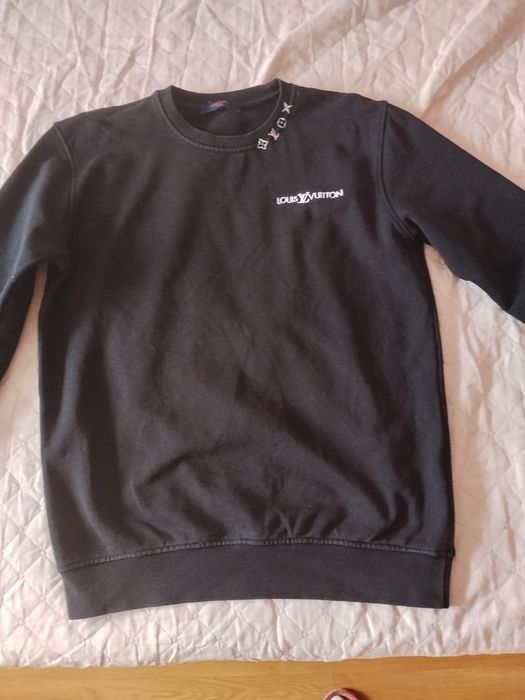 Czarna bluza męska Louis Vuitton xl