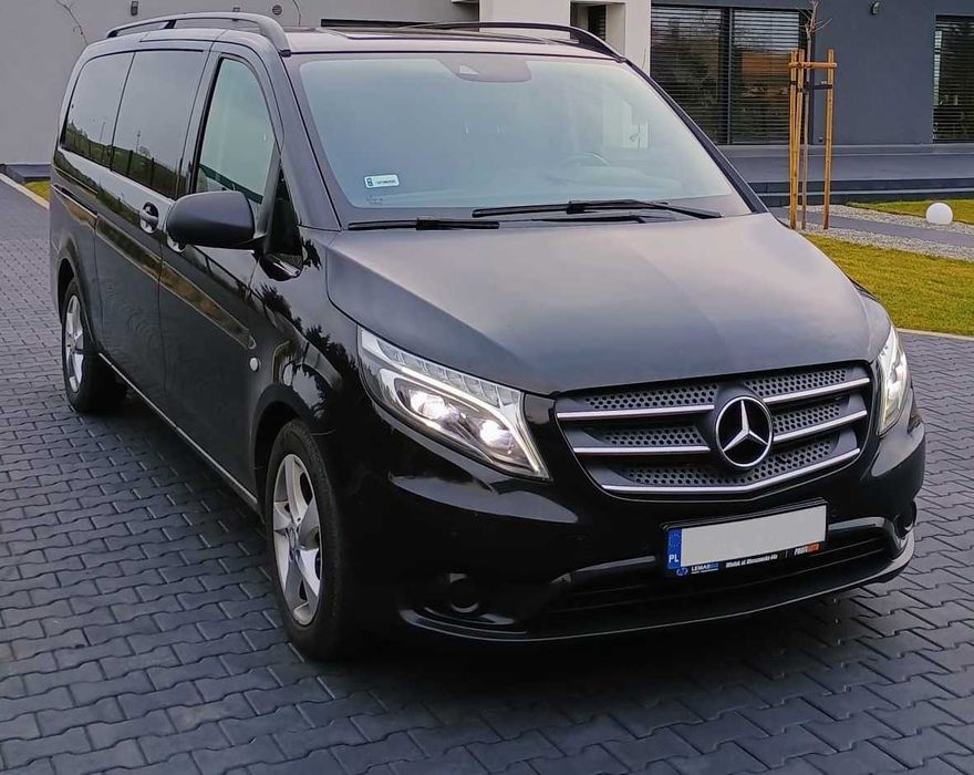 WYNAJEM busa Mercedes Vito 8 osobowy extra long