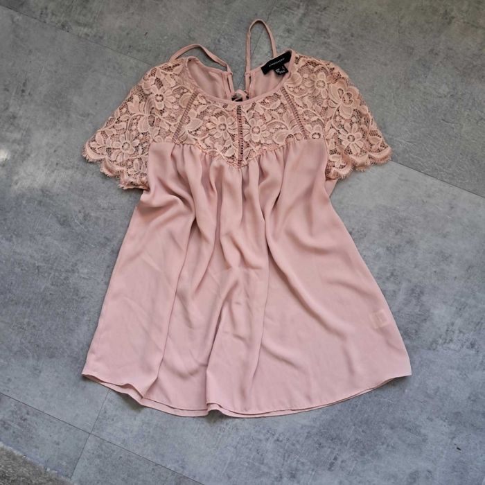 Bluzka z krótkim rękawem w stylu boho