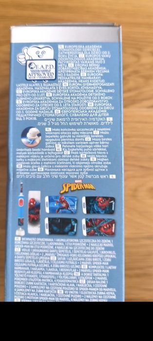 Oral B szczoteczka elektryczna Spiderman