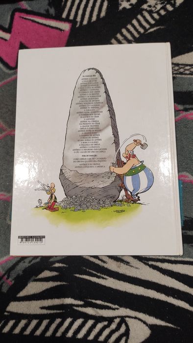 Livro Banda Desenhada Antiga " Asterix " Edição Especial Limitada ,Num