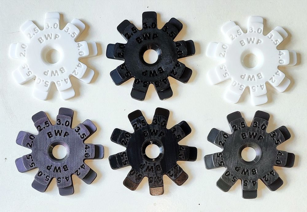 Nowość ! Wzornik do szczelin nadwozia Szczelinomierz blacharski