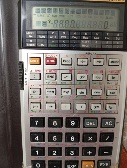 Casio fx-5000F Scientific Formula 128