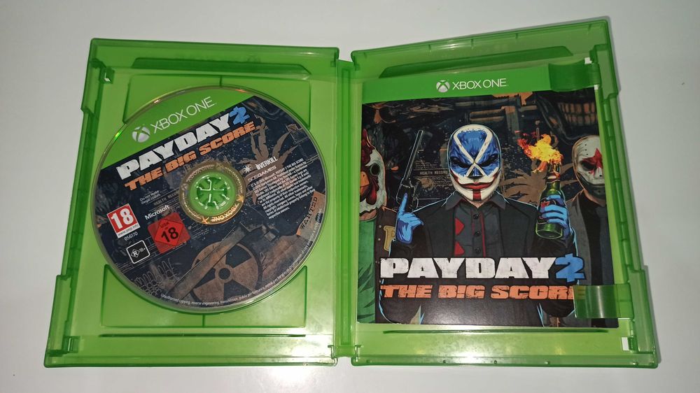xbox one PAYDAY 2 napady na banki, strzelanka i akcja