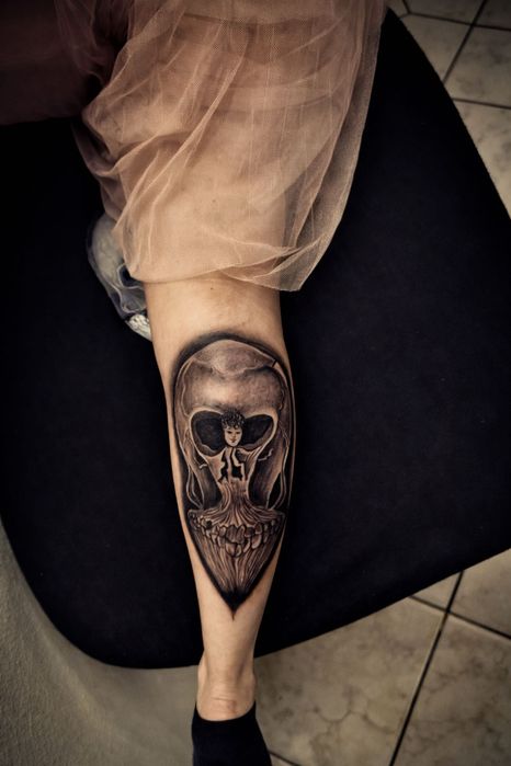 Tatuaż artystyczny – black & grey / realistyczne projekty (Śląsk )