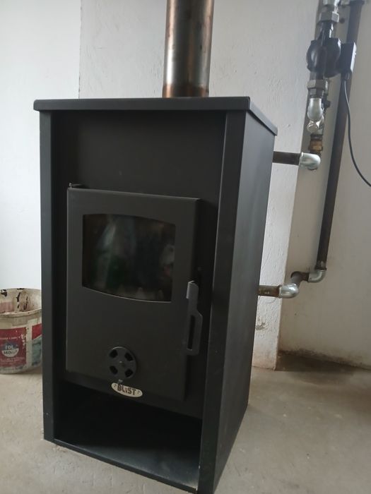 Piec kominek koza B22E 22kw z płaszczem wodnym, piec co