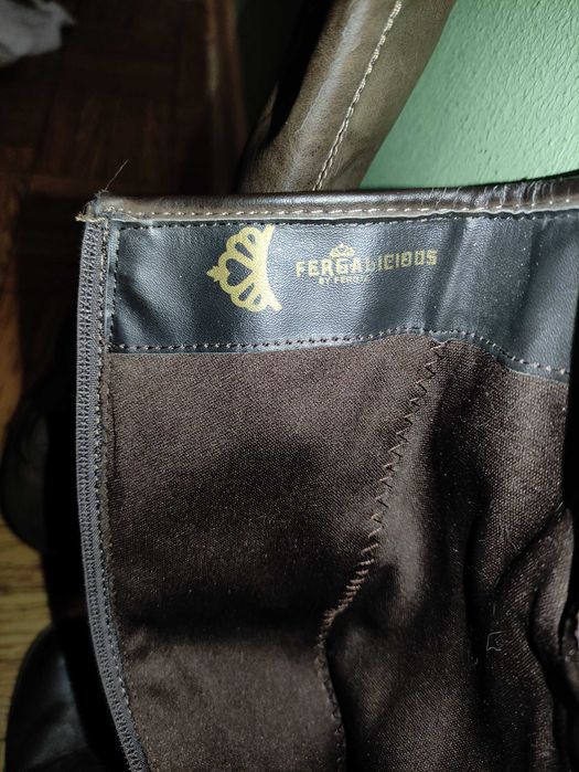 чоботи нубуки Fergalicious by Fergie 38.5 та 42 розміри