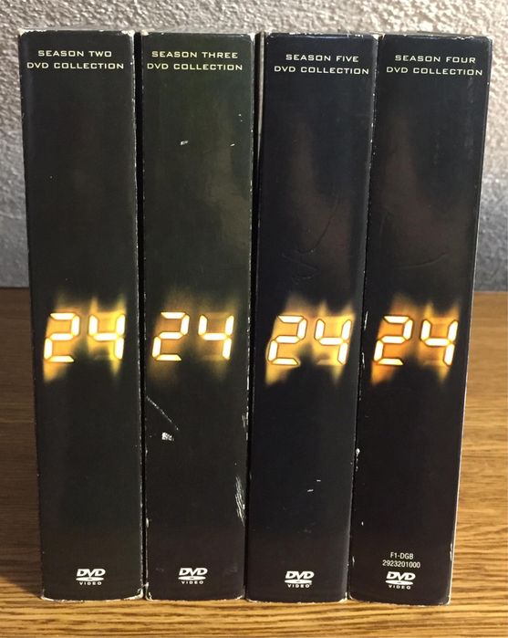 24 TV Series DVDs, Seasons 2 to 564730303581698122