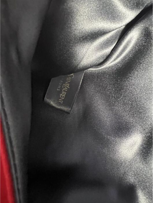 Оксамитова косметичка ysl