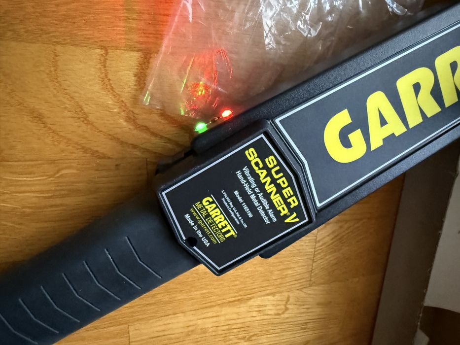 GARRETT Supper Scanner V reczny wykrywacz metalu