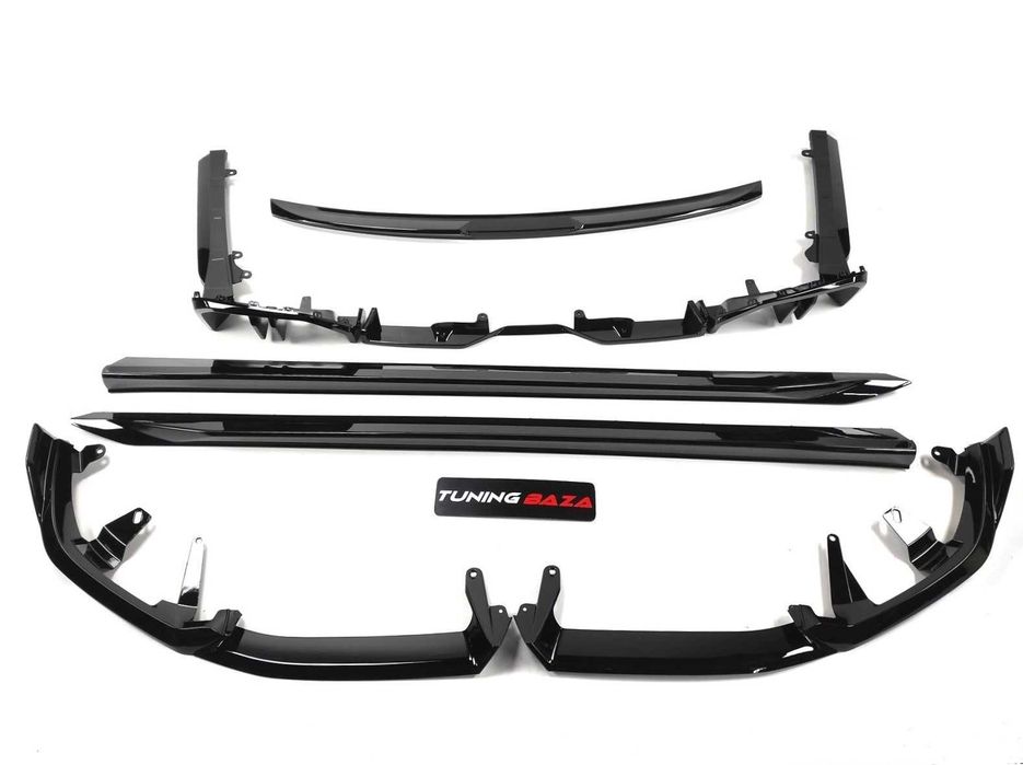 Комплект накладок MP Aerokit BMW G60 2023 Чорний глянець