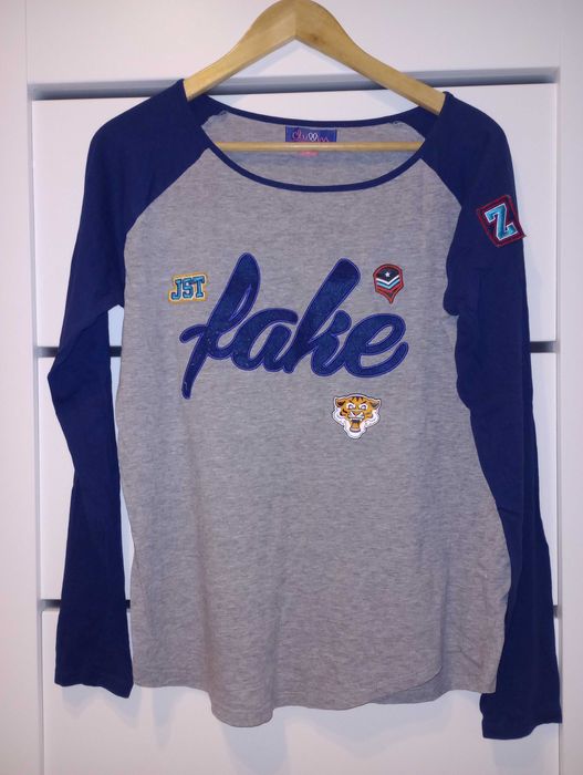 bawełniana bluzka z długim rękawem Cropp