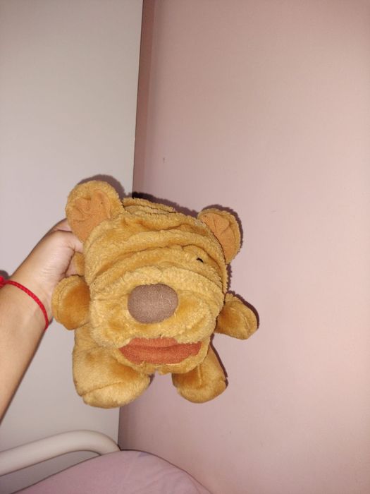 Cão  de  peluche
