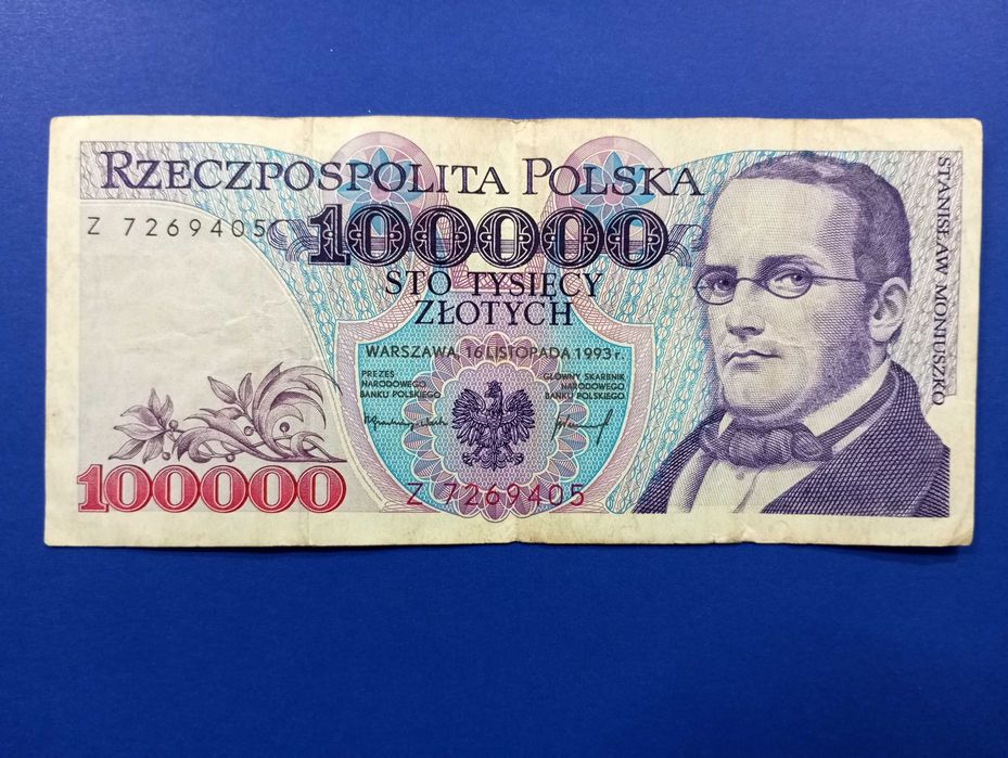 100000 zł 1993  - Z -